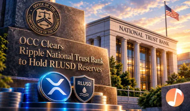 OCC Clears Ripple National Trust Bank to Hold RLUSD Reserves
