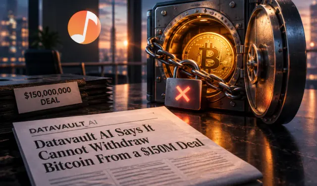Datavault AI Says It Cannot Withdraw Bitcoin From a $150M Deal