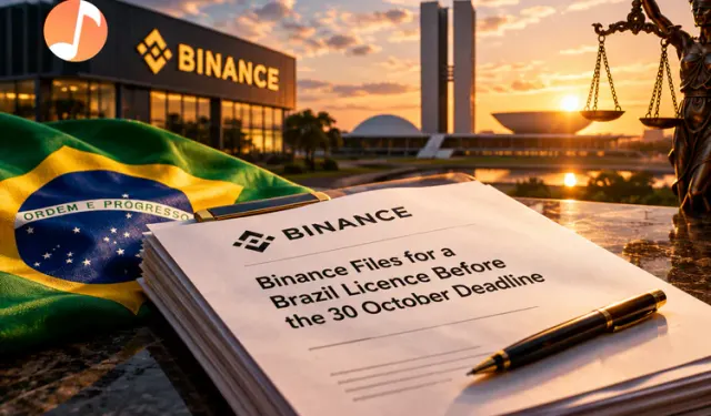 Binance Files for a Brazil Licence Before the 30 October Deadline
