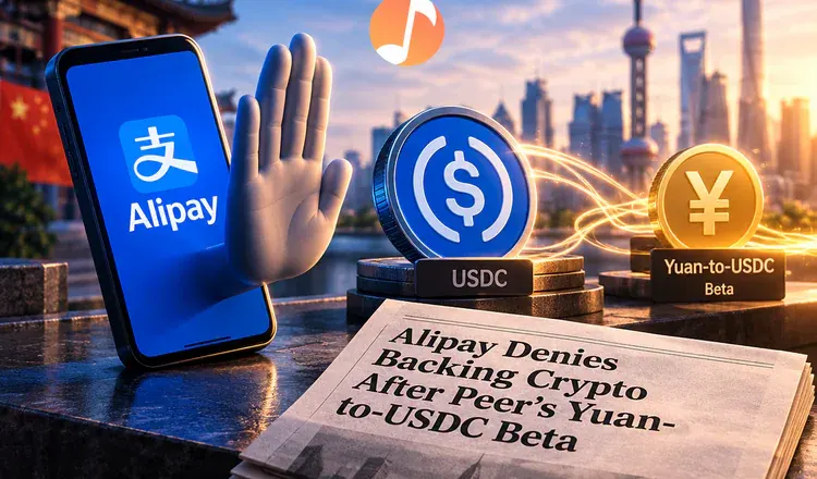 Alipay Denies Backing Crypto After Peer's Yuan-to-USDC Beta