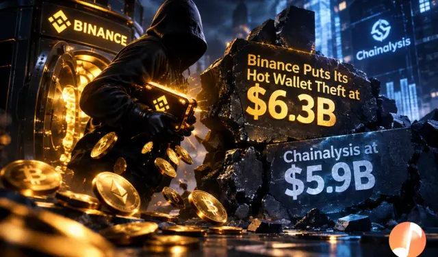Binance Puts Its Hot Wallet Theft at $6.3B, Chainalysis at $5.9B