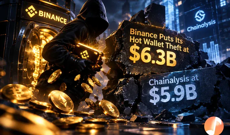 Binance Puts Its Hot Wallet Theft at $6.3B, Chainalysis at $5.9B