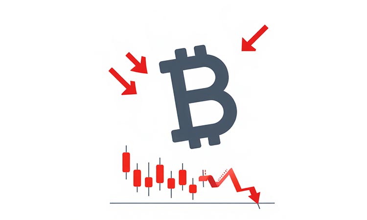 Sharp Bitcoin Drop