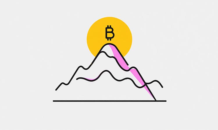 Bitcoin Pulls Back After Peak