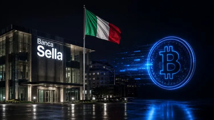 Italian Bank Banca Sella Becomes First in the Country to Launch Crypto Services Under MiCA