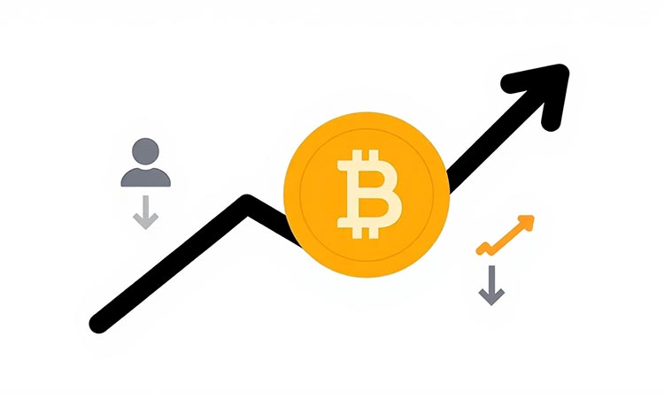 Bitcoin Surges on Market Weakness