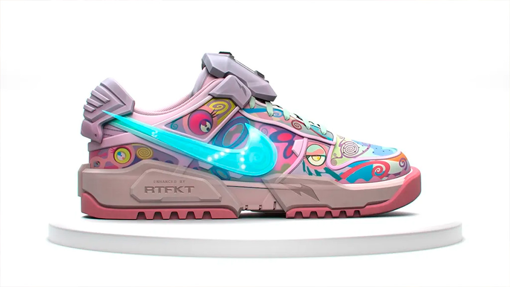 Nike NFT Sneakers “Cryptokicks” Sold for $130,000
