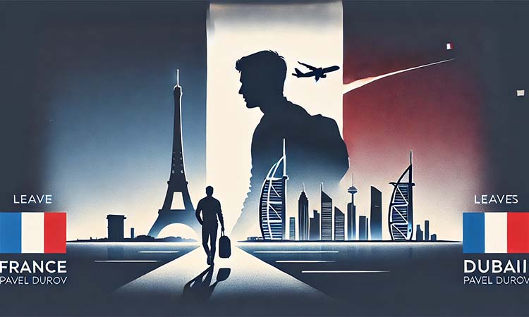 Durov Leaves France