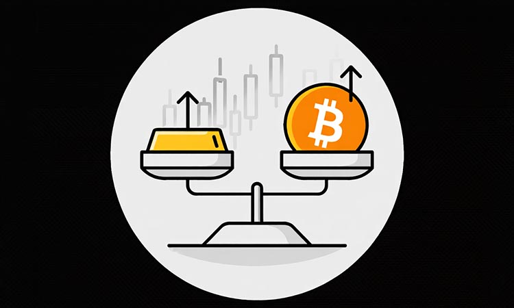 Bitcoin and Gold Converge