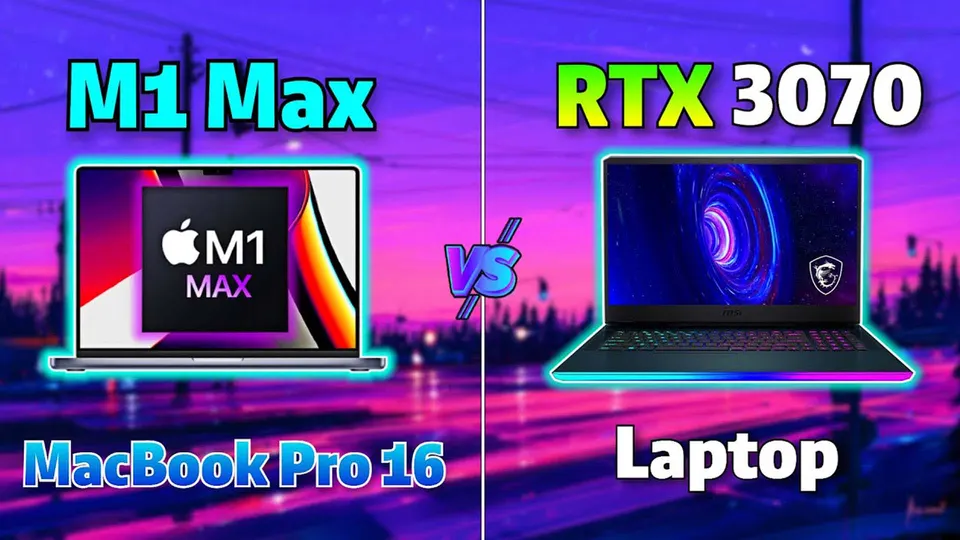 New MacBook Pro M1 Max vs. RTX 3070