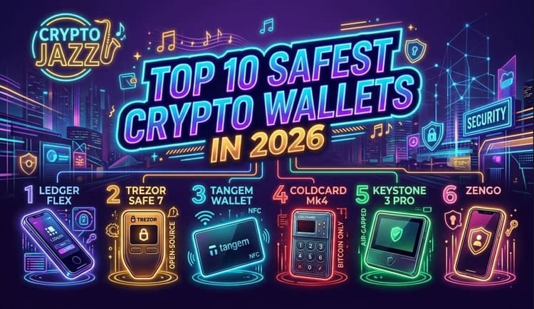 Top 10 Safest Crypto Wallets in 2026