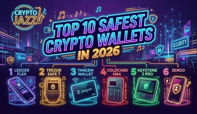Top 10 Safest Crypto Wallets in 2026