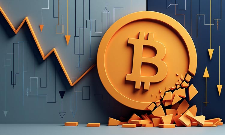Bitcoin Falls Toward New Lows