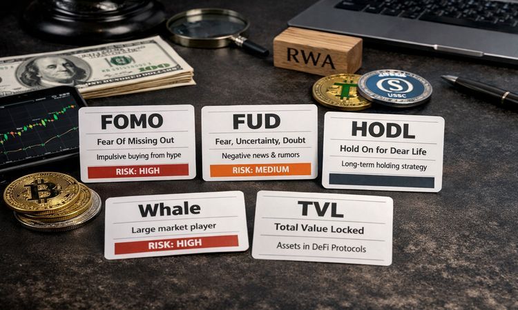 Crypto Slang Dictionary: From FOMO to RWA — A Beginner’s Guide