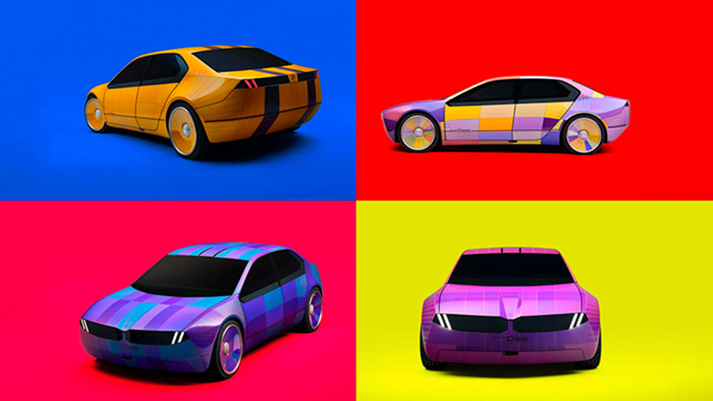 BMW i Vision Dee Concept Car with Color-Changing Body