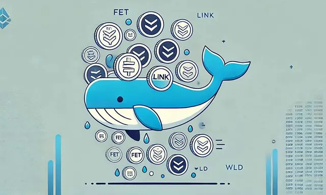 Whales Are Accumulating FET, LINK, and WLD